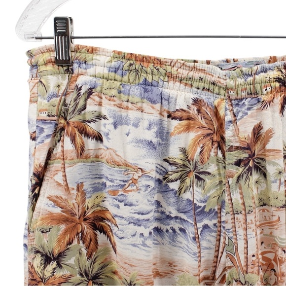 Reyn Spooner Lined Tropical Hawaiian Vacation Resort Swim Trunks Men's Size M - Picture 3 of 10